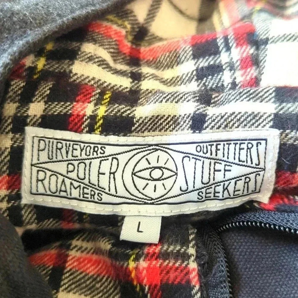 Polar Women's Pinyon Wool & Canvas Gray Jacket - Picture 9 of 9